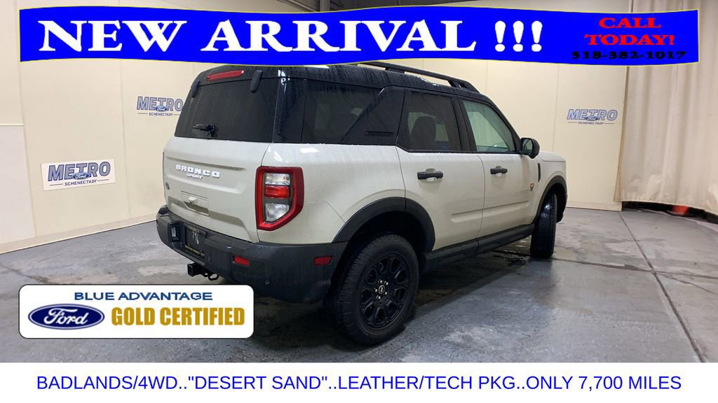 Certified 2025 Ford Bronco Sport Badlands w/ Badlands Tech Package image 6