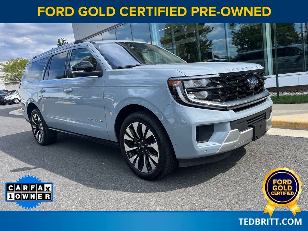 Certified 2025 Ford Expedition Max Platinum w/ Driver's Package