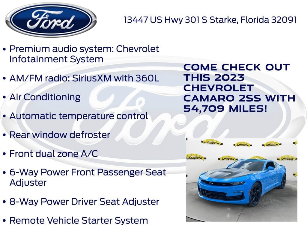 Used 2023 Chevrolet Camaro SS RWD image 22