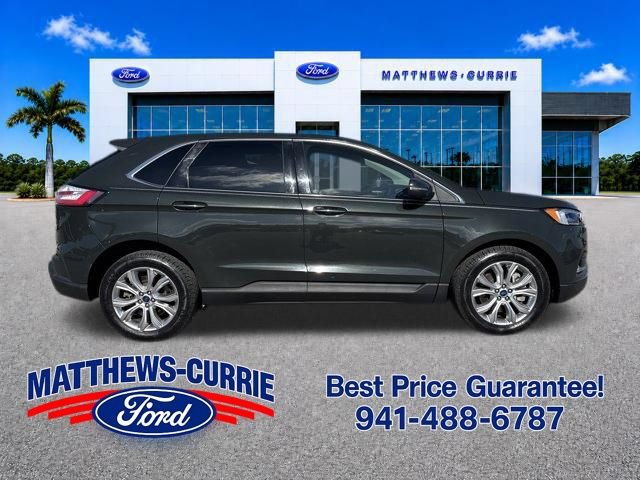 Certified 2022 Ford Edge Titanium w/ Equipment Group 301A AWD/4WD image 3