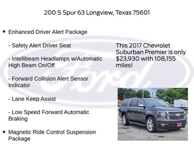 Used 2017 Chevrolet Suburban Premier RWD image 30