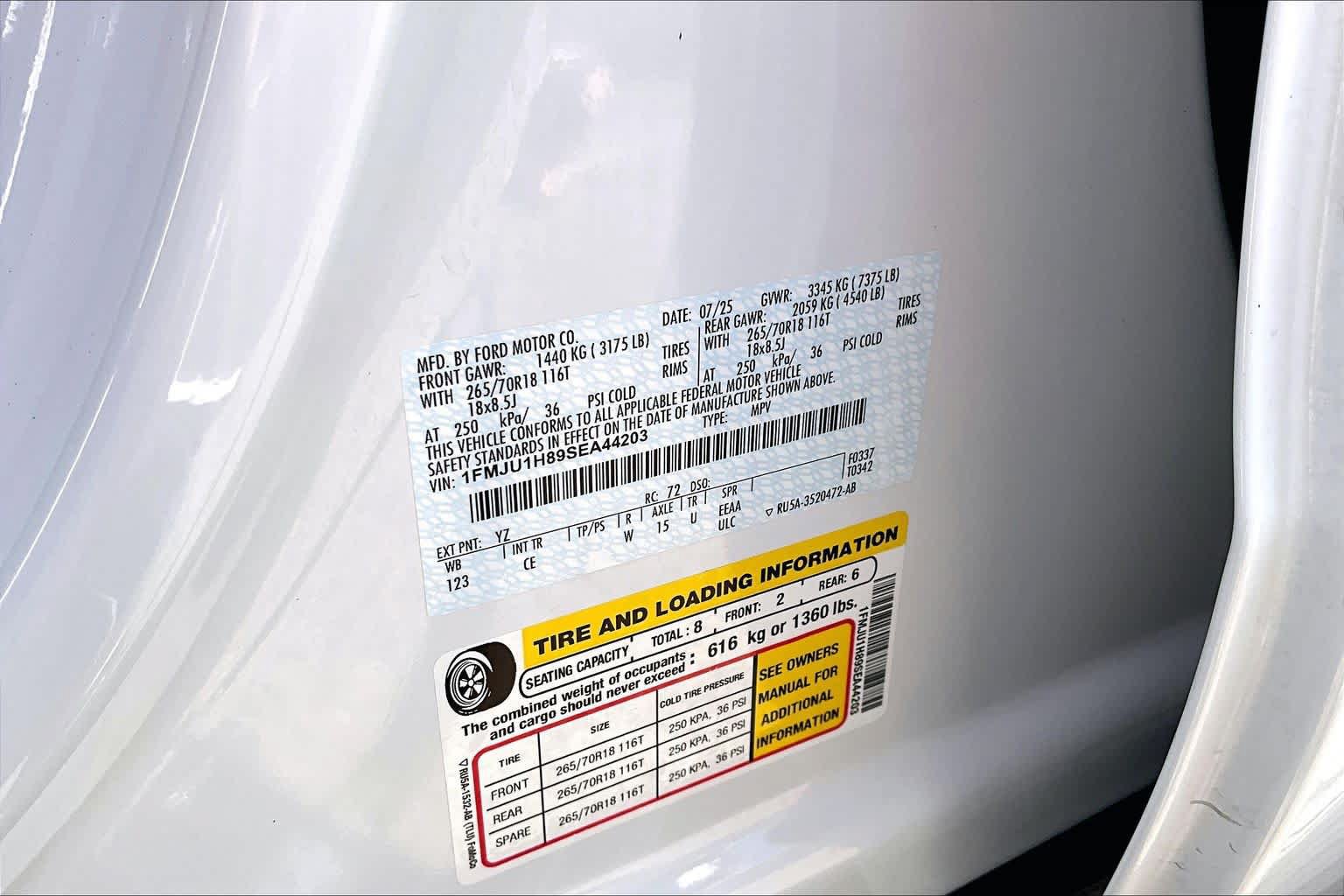 Certified 2025 Ford Expedition Active RWD image 34