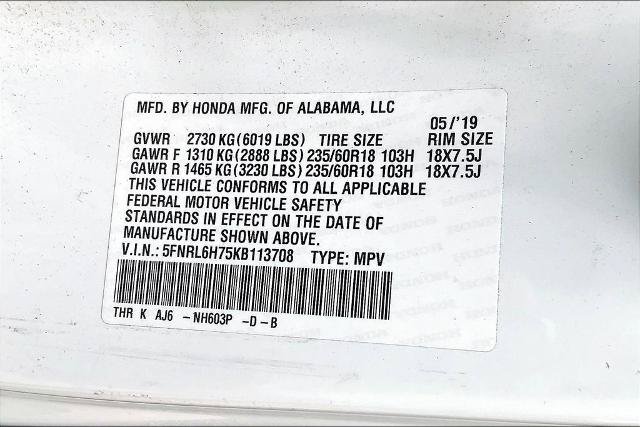 Used 2019 Honda Odyssey EX-L image 35