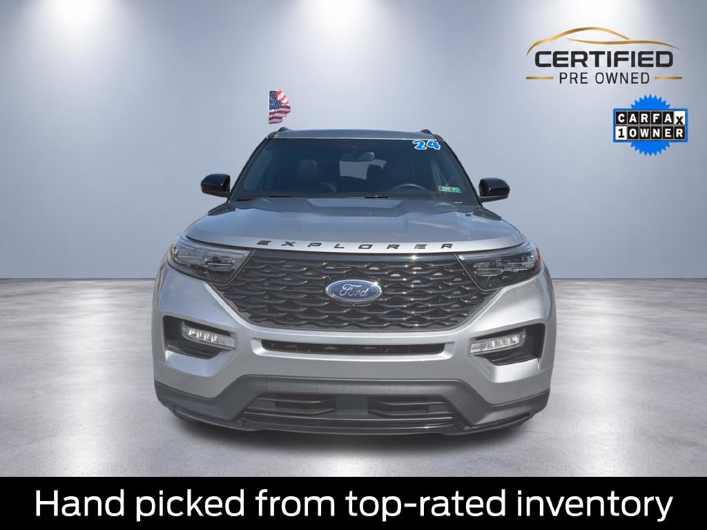 Certified 2024 Ford Explorer ST-Line w/ Class IV Trailer Tow Package AWD/4WD image 2