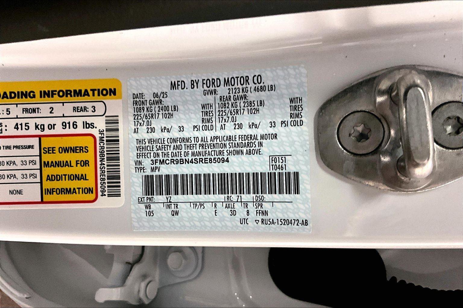 Certified 2025 Ford Bronco Sport Big Bend w/ Convenience Package image 32