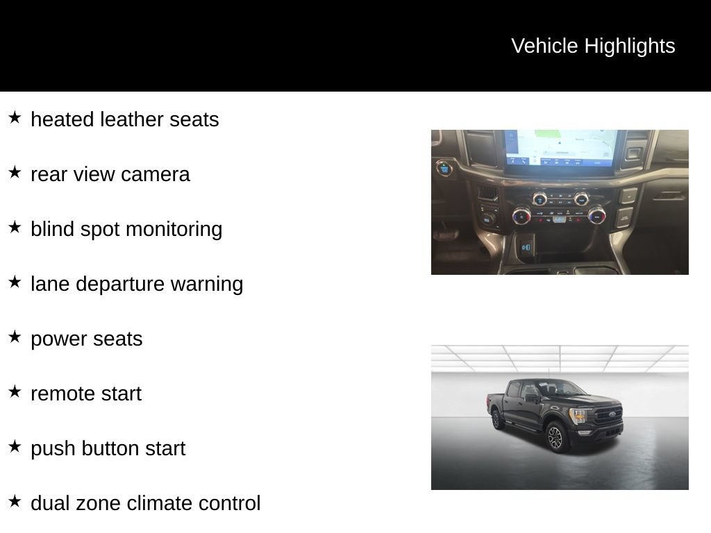 Certified 2023 Ford F150 XLT w/ Equipment Group 302A High AWD/4WD image 11