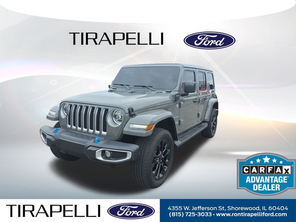 Used 2022 Jeep Wrangler Unlimited Sahara w/ Cold Weather Group AWD/4WD image 1