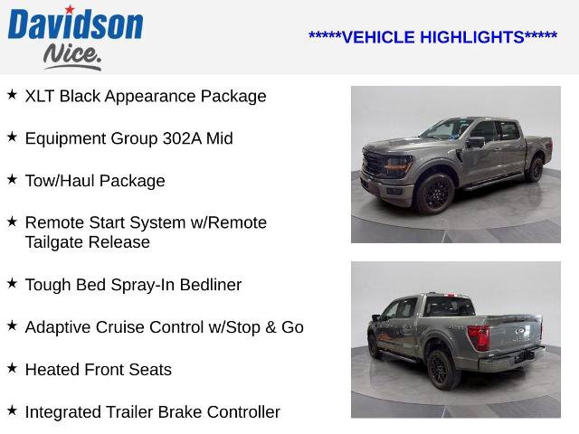 Certified 2024 Ford F150 XLT w/ Equipment Group 302A MID AWD/4WD image 4