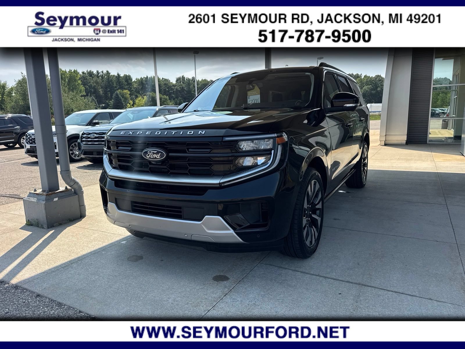 Certified 2025 Ford Expedition Platinum w/ Driver's Package