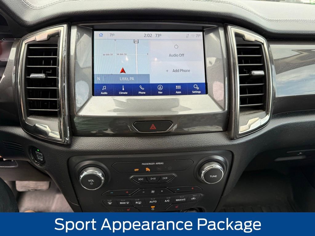 Certified 2021 Ford Ranger Lariat w/ Equipment Group 501A High image 6