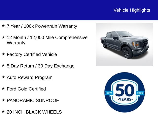Certified 2023 Ford F150 XLT w/ Equipment Group 302A High AWD/4WD image 5