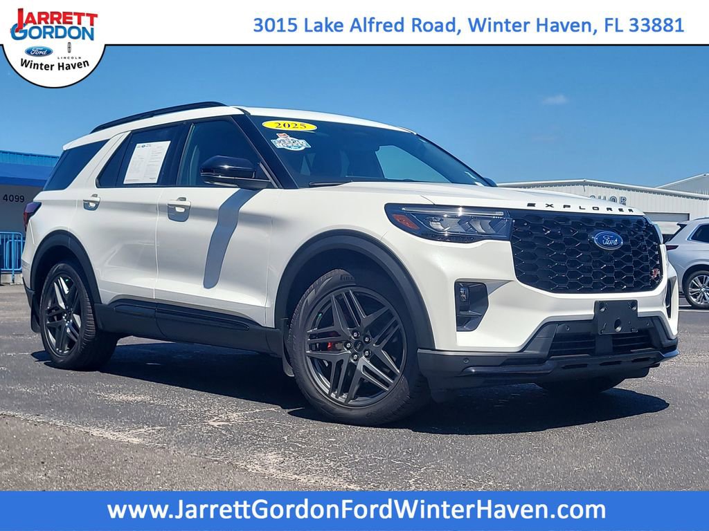 Certified 2025 Ford Explorer ST w/ Sun And Sound Package AWD/4WD image 1