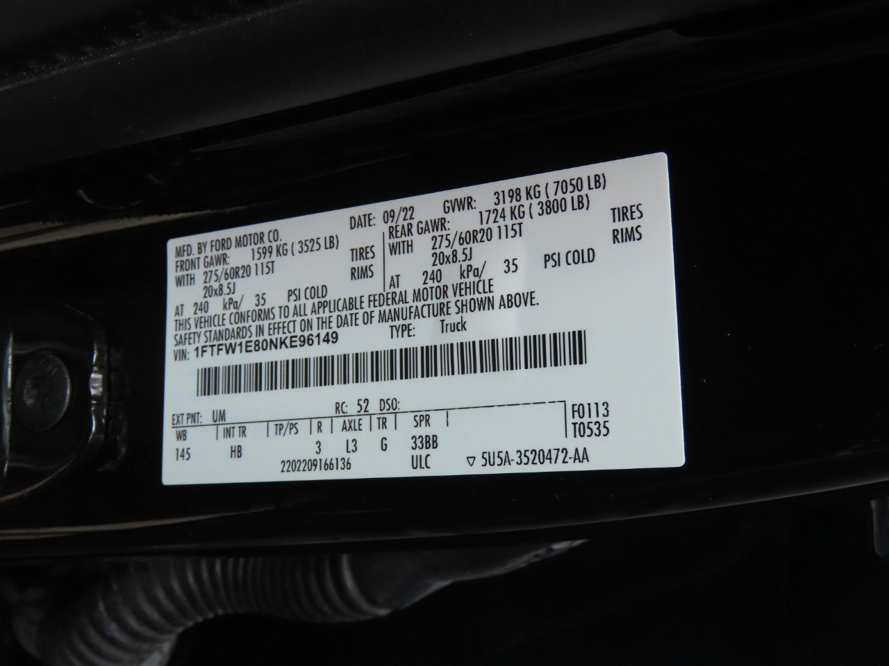 Certified 2022 Ford F150 Lariat AWD/4WD image 31