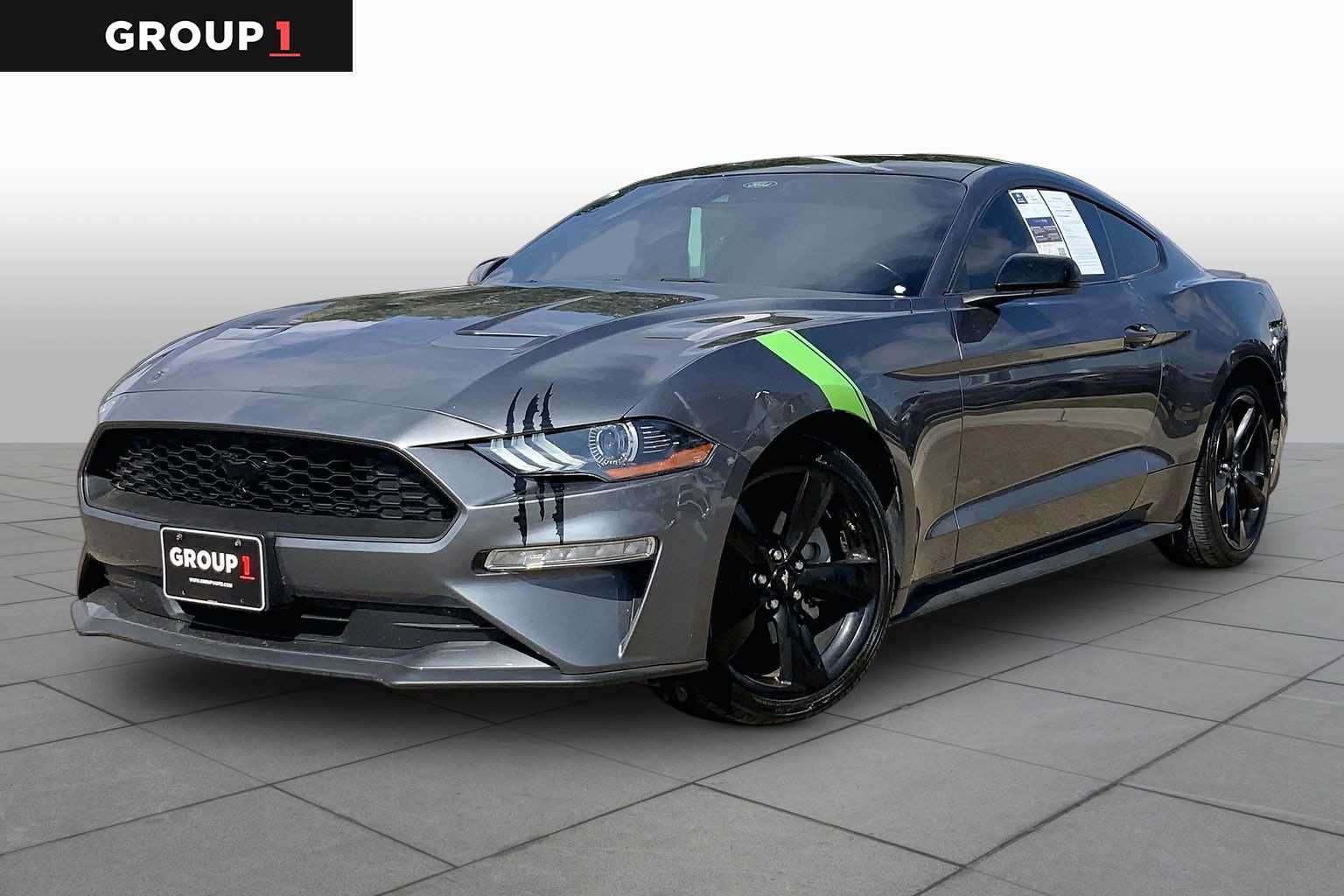 Certified 2021 Ford Mustang Coupe w/ Equipment Group 101A RWD image 1