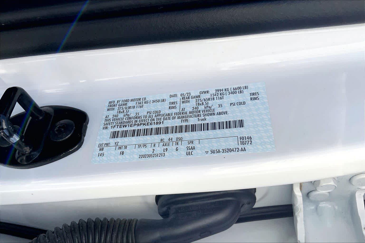 Certified 2023 Ford F150 XLT w/ Equipment Group 302A High AWD/4WD image 33