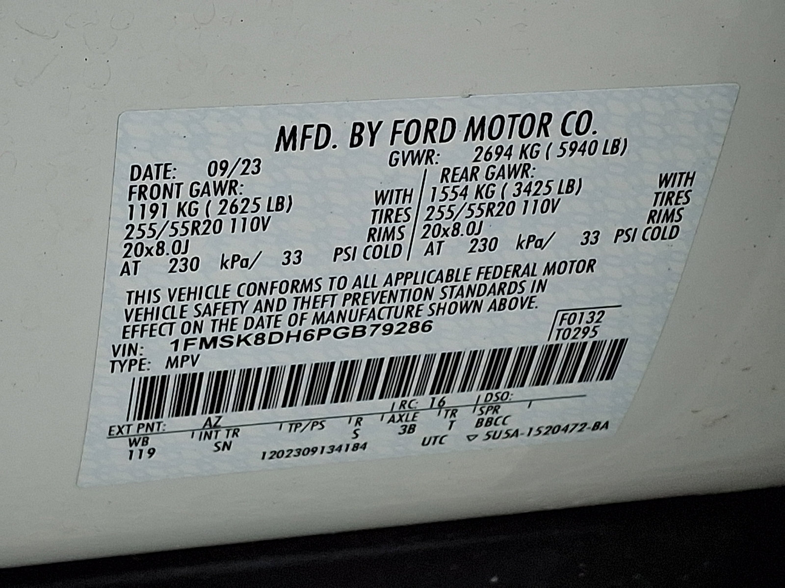 Certified 2023 Ford Explorer XLT w/ Equipment Group 202A AWD/4WD image 30