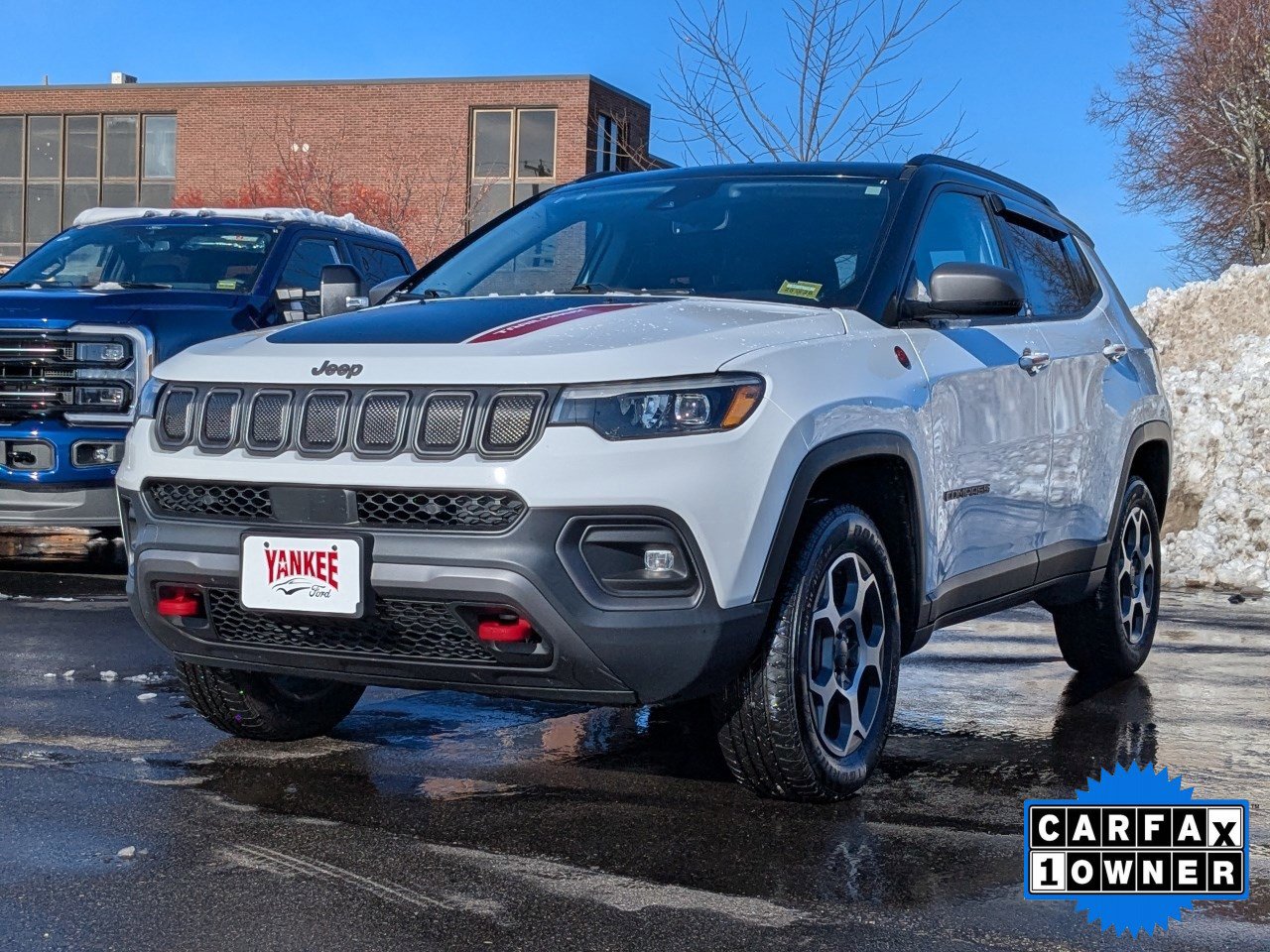 Used 2022 Jeep Compass Trailhawk w/ Trailhawk Elite Group image 8