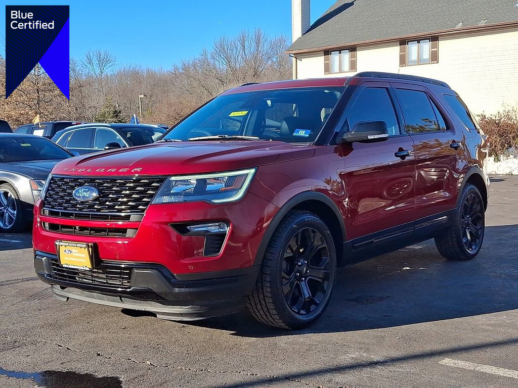 Certified 2019 Ford Explorer Sport w/ Equipment Group 401A image 1