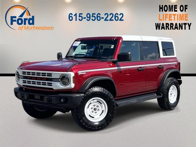 Certified 2025 Ford Bronco Heritage Edition AWD/4WD image 1