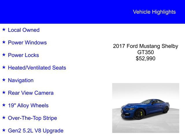 Certified 2017 Ford Mustang Shelby GT350 image 6