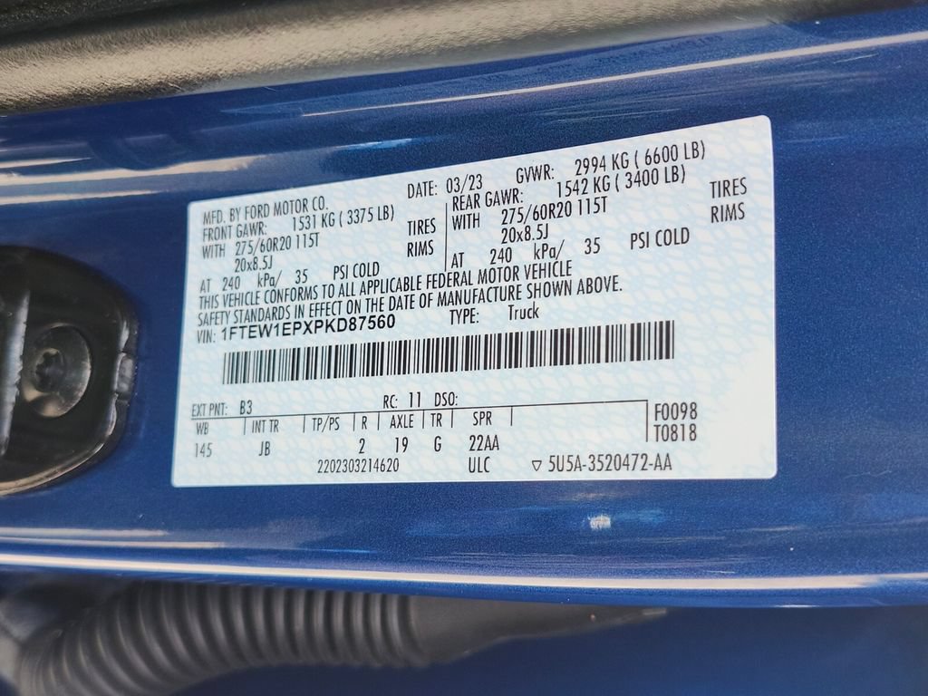 Certified 2023 Ford F150 XL w/ STX Appearance Package AWD/4WD image 32