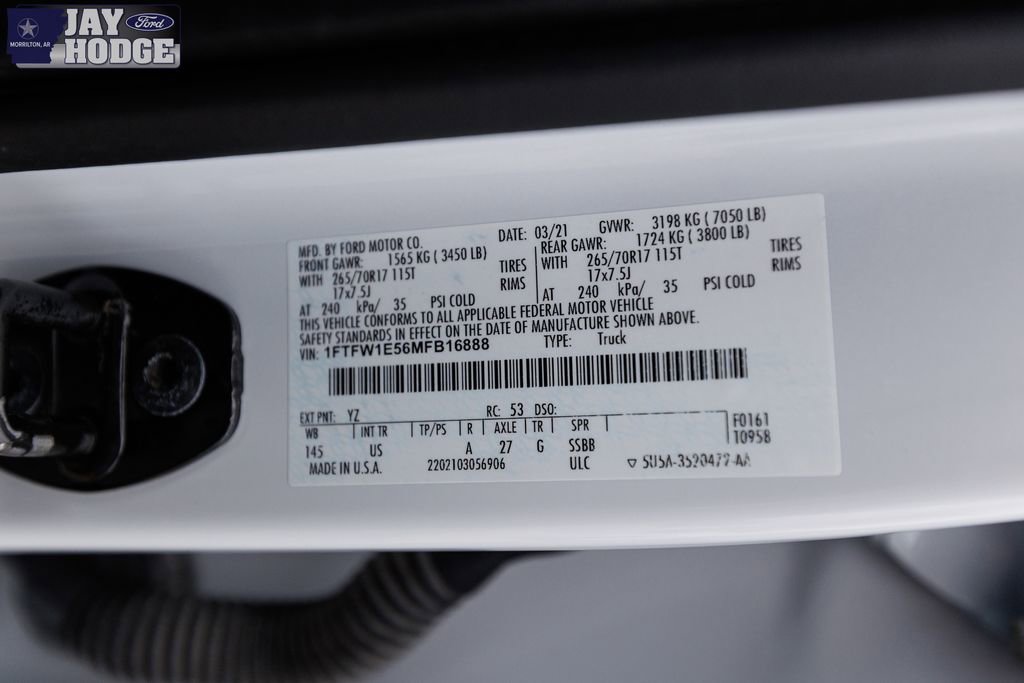 Certified 2021 Ford F150 XLT image 20