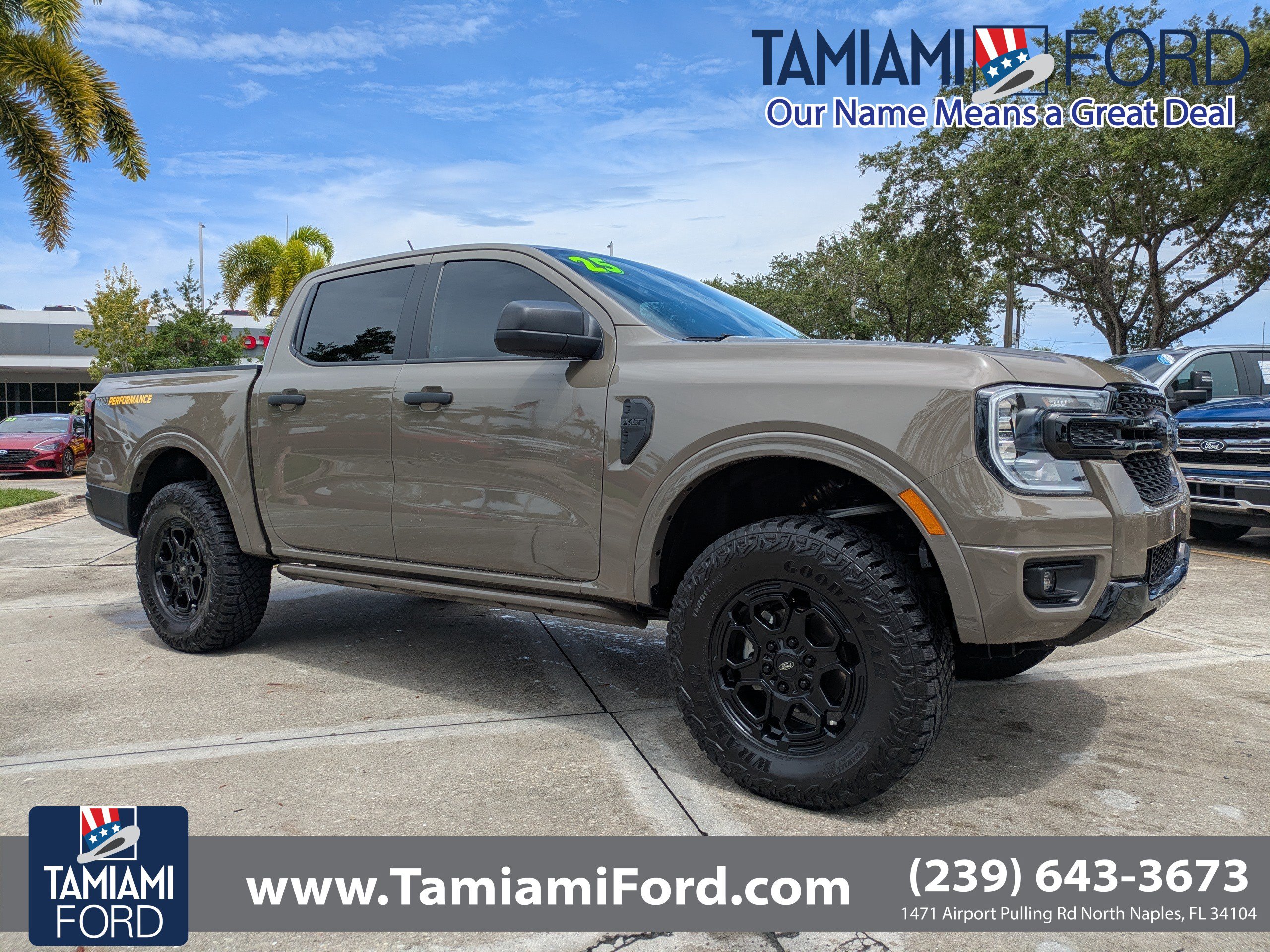 Certified 2025 Ford Ranger XLT w/ Equipment Group 301A High RWD image 1