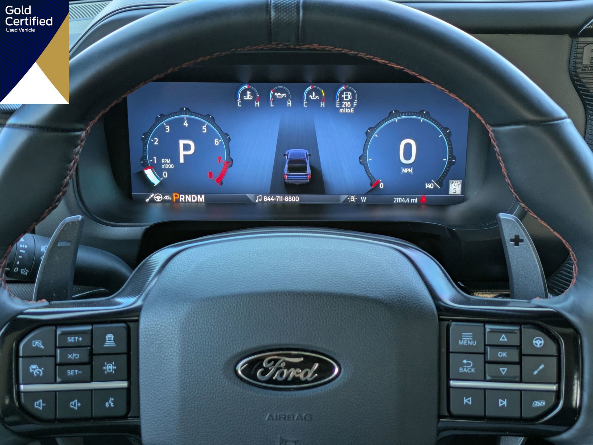 Certified 2024 Ford F150 Raptor w/ Equipment Group 803A Raptor R AWD/4WD image 36