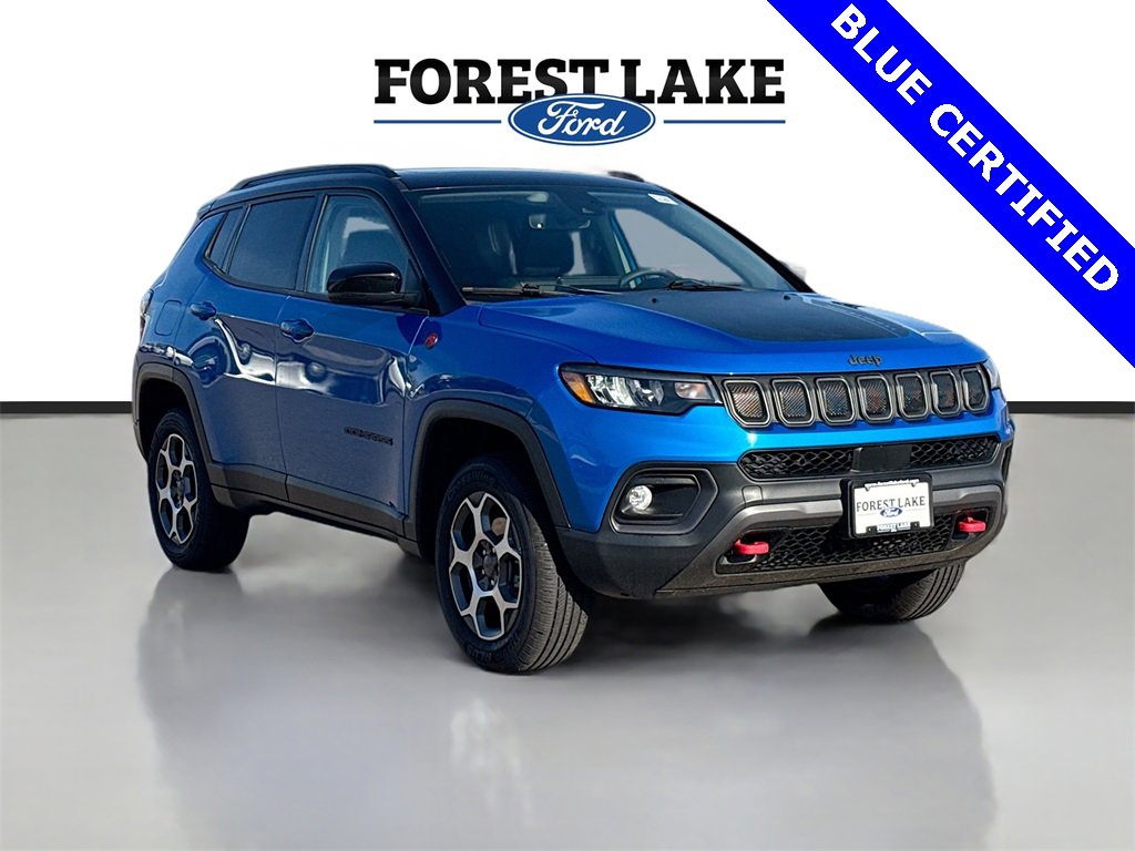 Used 2022 Jeep Compass Trailhawk w/ Sun and Sound Group image 1