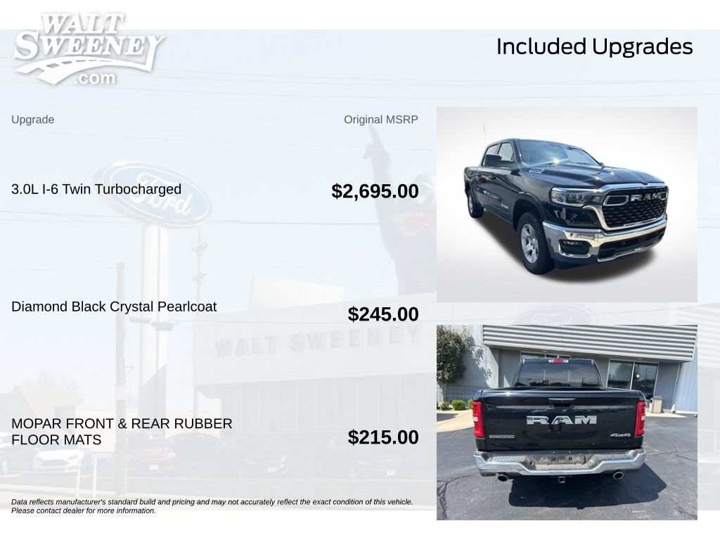 Used 2025 RAM 1500 Big Horn AWD/4WD image 12