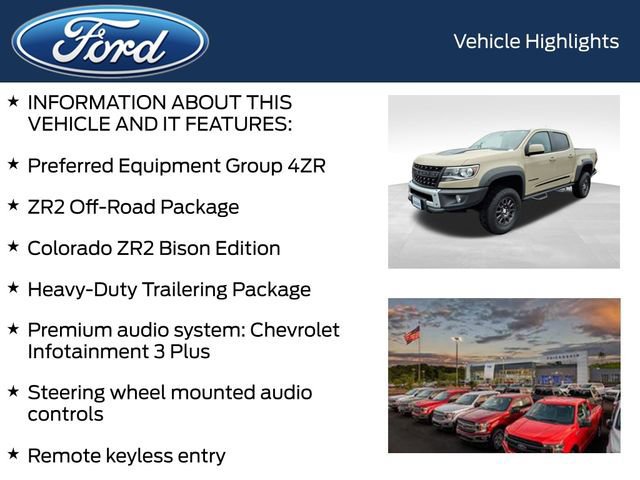 Used 2022 Chevrolet Colorado ZR2 w/ Colorado ZR2 Bison Edition image 11