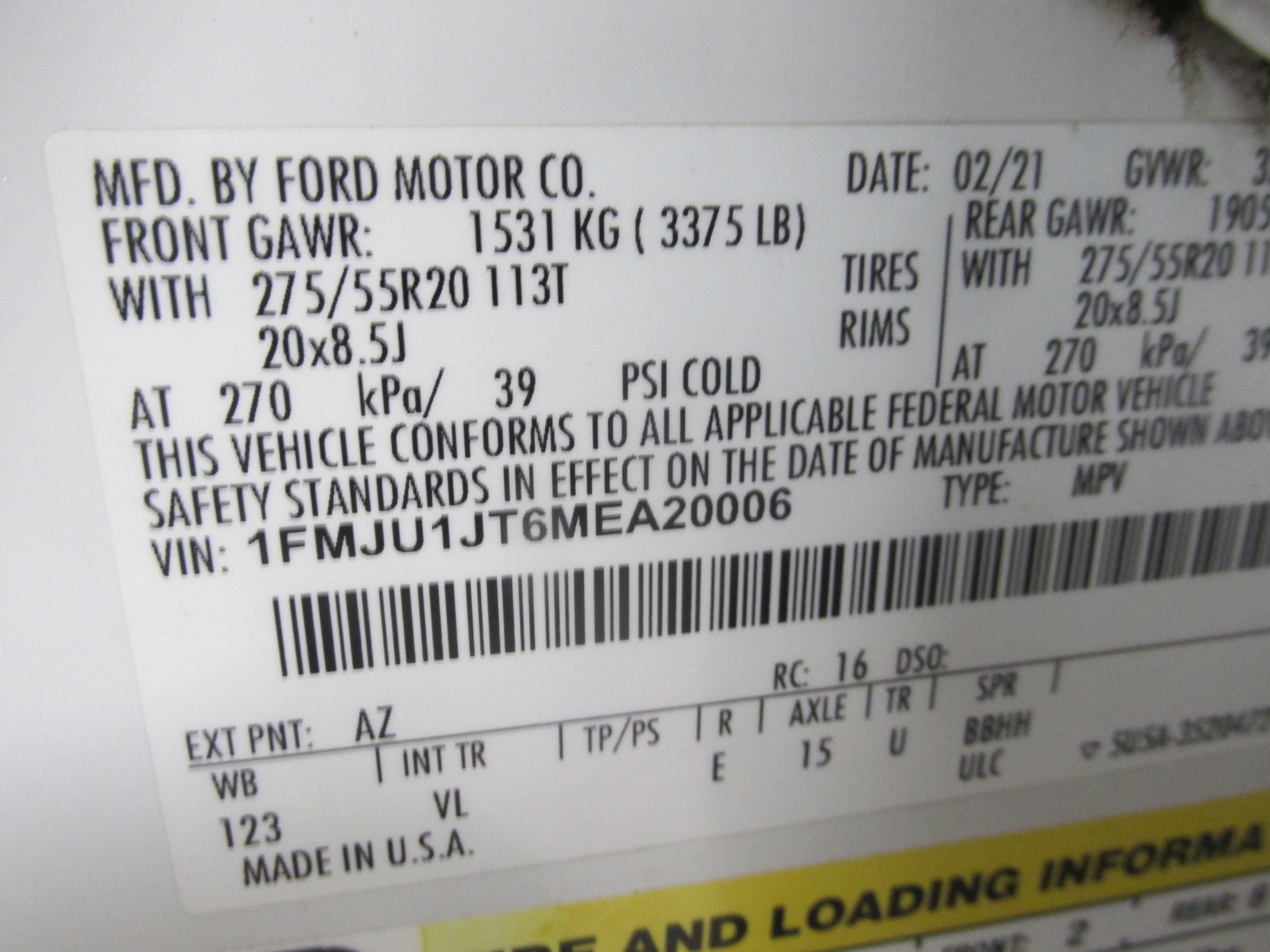 Certified 2021 Ford Expedition XLT image 46