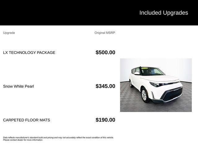 Used 2025 Kia Soul LX w/ LX Technology Package FWD image 6