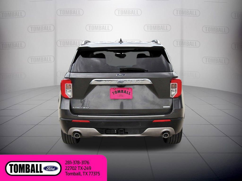 Certified 2020 Ford Explorer Limited w/ Class III Trailer Tow Package RWD image 4