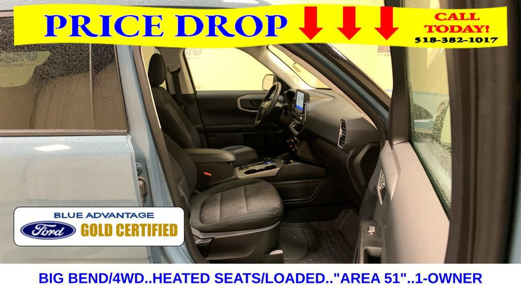 Certified 2023 Ford Bronco Sport Big Bend w/ Convenience Package image 14