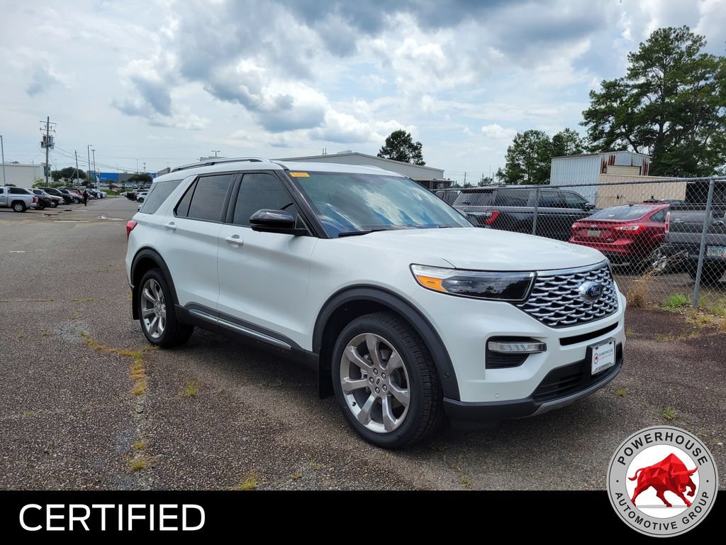Certified 2020 Ford Explorer Platinum w/ Premium Technology Package AWD/4WD image 8