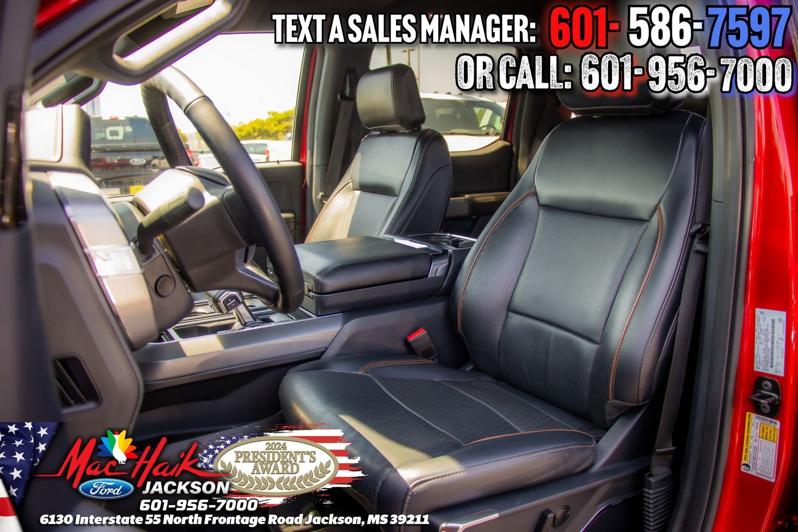 Certified 2024 Ford F150 Lariat w/ FX4 Off-Road Package AWD/4WD image 7