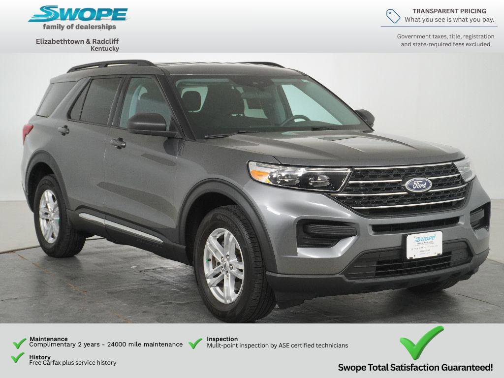 Certified 2024 Ford Explorer XLT w/ Class IV Trailer Tow Package AWD/4WD image 1