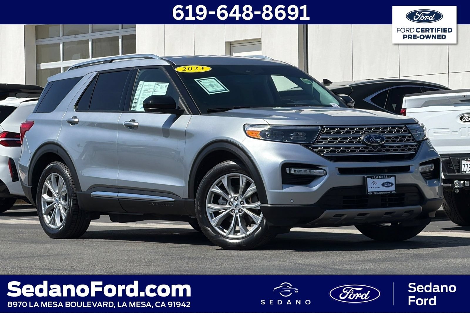 Certified 2023 Ford Explorer Limited