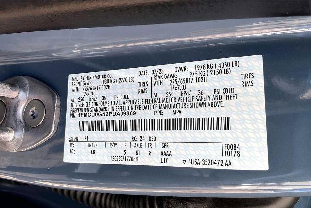 Certified 2023 Ford Escape Active w/ Tech Pack #1 FWD image 31