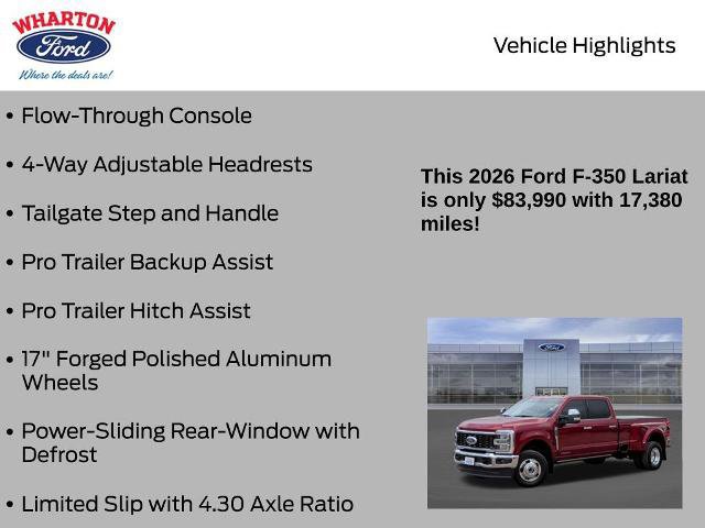 Certified 2026 Ford F350 Lariat w/ Lariat Ultimate Package image 31