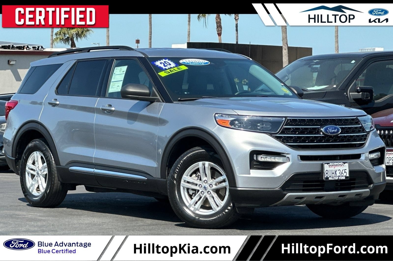 Certified 2020 Ford Explorer XLT w/ Equipment Group 202A