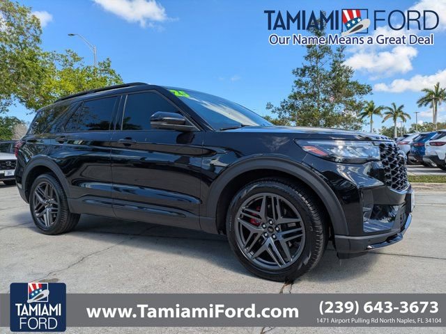 Certified 2025 Ford Explorer ST w/ Sun And Sound Package image 1