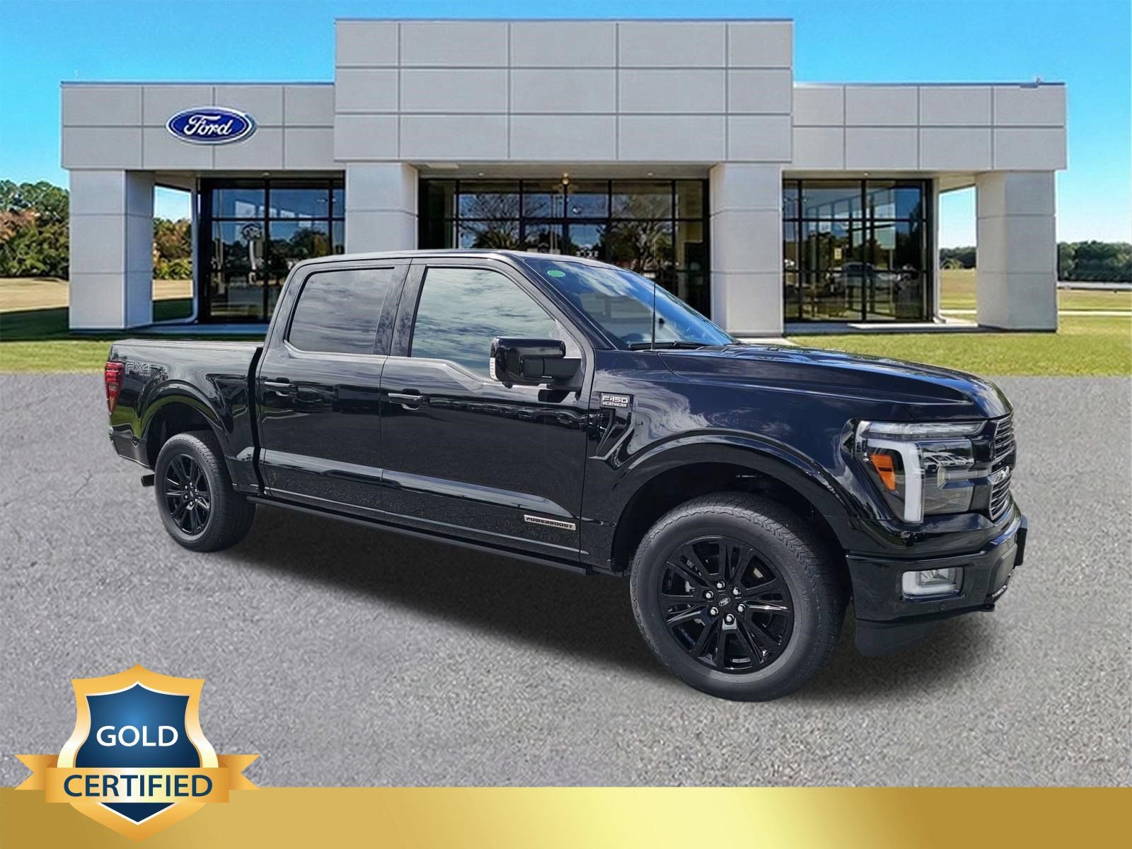 Certified 2025 Ford F150 Platinum w/ Equipment Group 702A High AWD/4WD 360° Tour