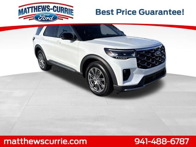 Certified 2025 Ford Explorer Platinum