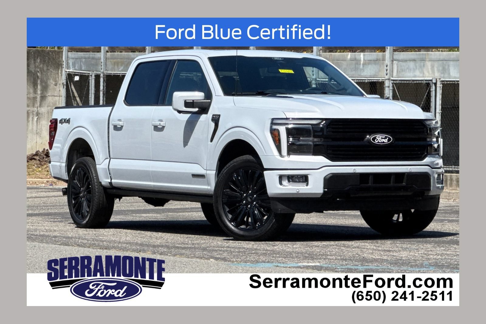 Certified 2025 Ford F150 Platinum w/ Equipment Group 702A High AWD/4WD image 1
