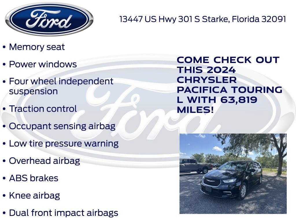 Used 2024 Chrysler Pacifica Touring-L FWD image 22