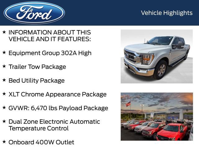 Certified 2023 Ford F150 XLT w/ Equipment Group 302A High image 6
