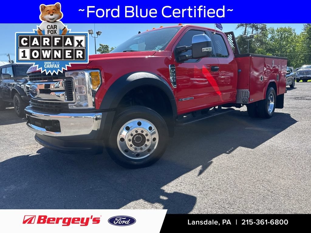 Certified 2019 Ford F550 4x4 SuperCab Super Duty w/ XLT Value Package image 1