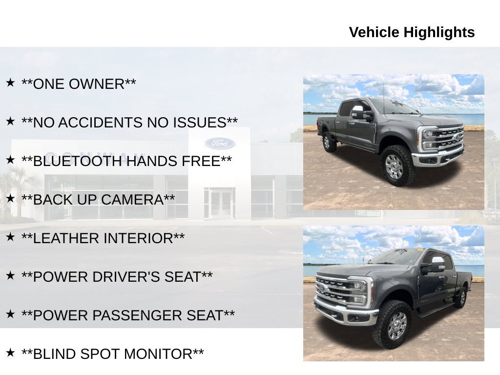 Certified 2024 Ford F250 Lariat w/ Chrome Package AWD/4WD image 6